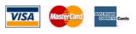 We accept all major credit cards.
